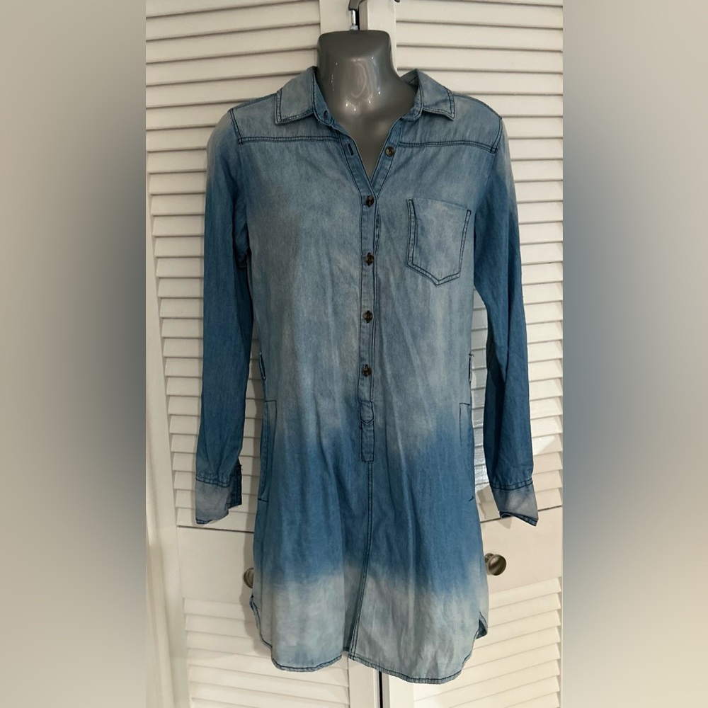 Noble U denim shirt dress